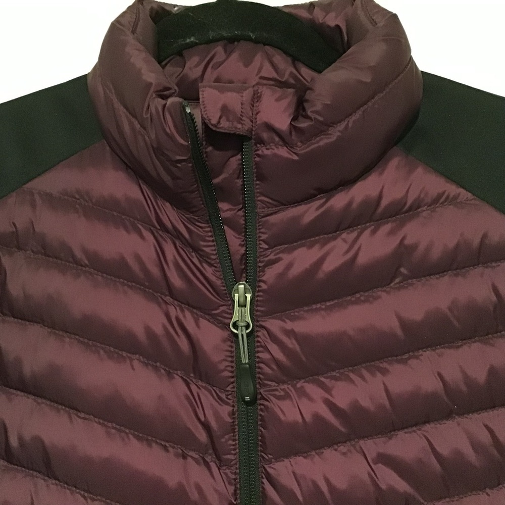 32 Degrees Heat Black and Plum Jacket - Picture 5 of 6